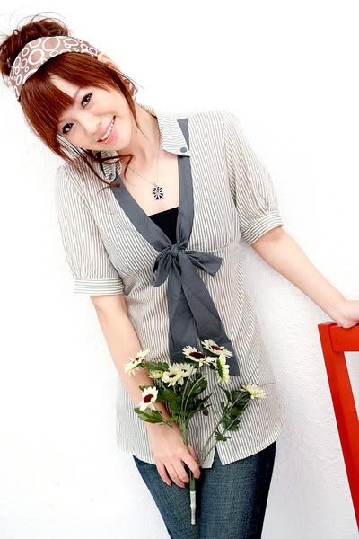 Grey Ribbon Heart - T0022