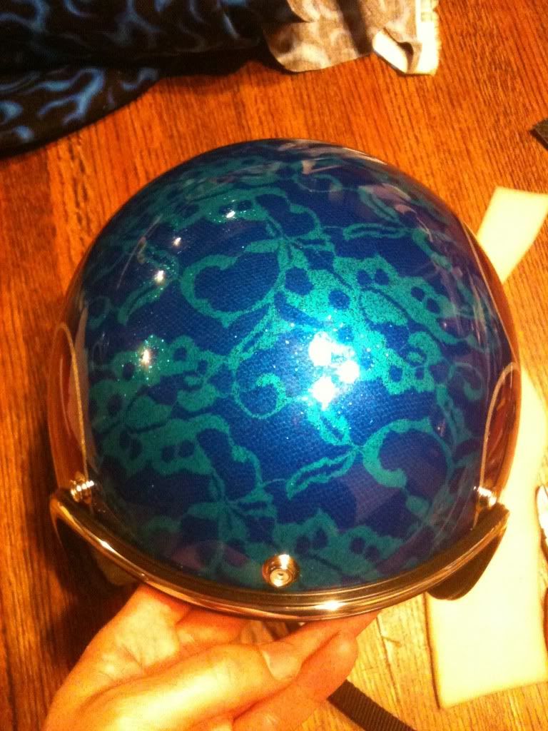 Hell Mutts custom helmet relining Page 6 Jockey Journal Forum