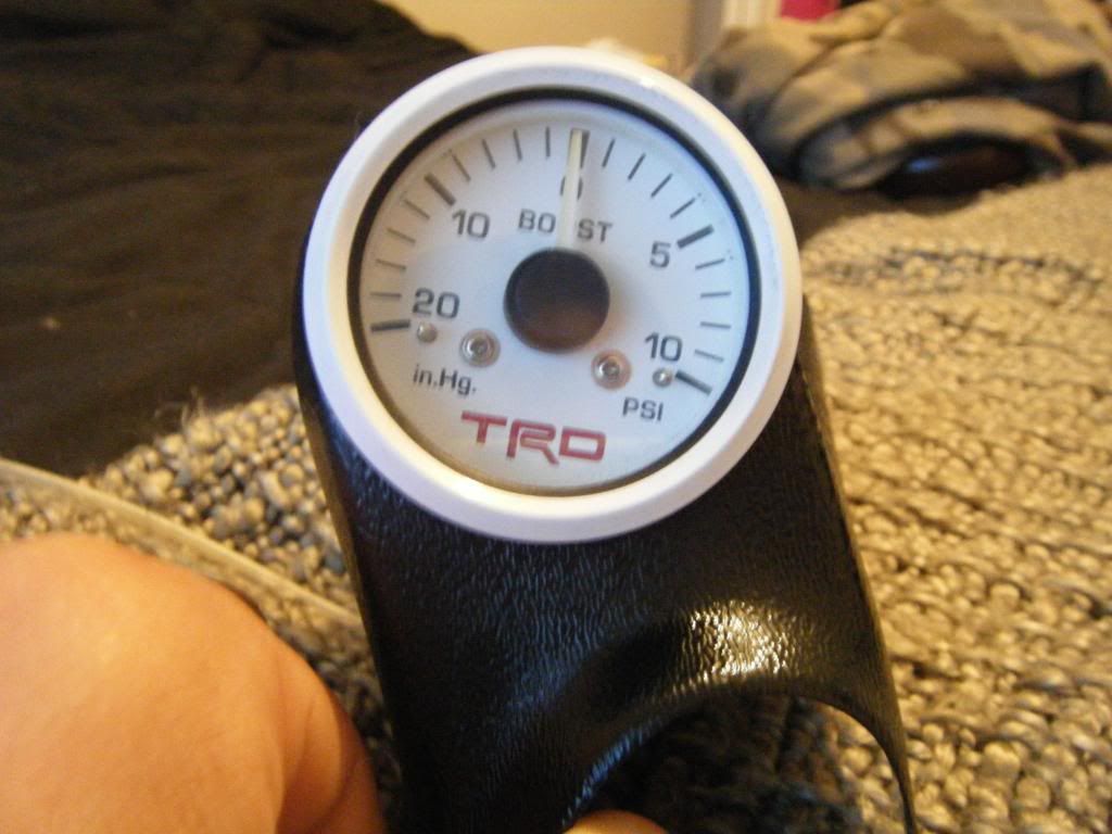 TRD boost gauge with pod (SOLD) Toyota Forum