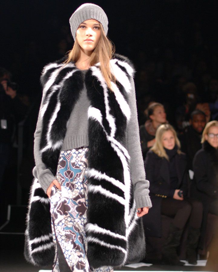 The Globlal Girl: BCBG Max Azria Fall 2013 Runway - New York Fashion Week