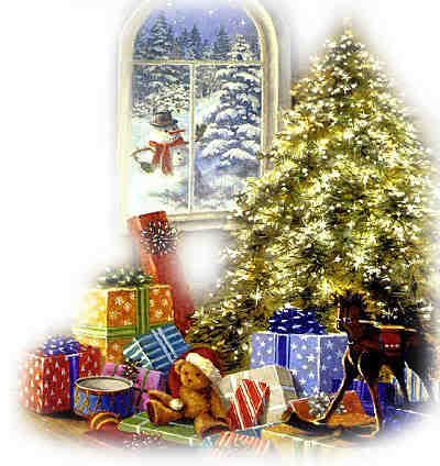 tree and presents Pictures, Images and Photos