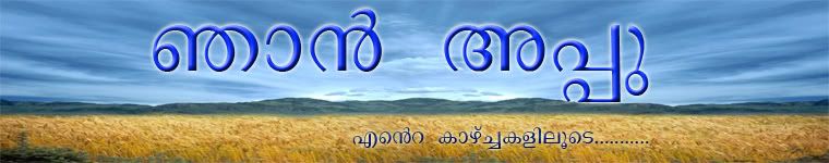 Njaan Appu ഞാന്‍ അപ്പു - Personal Blog of Sidhardh Ramesh