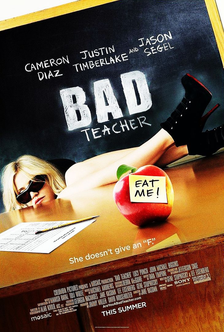 cameron diaz bad teacher poster. Movie Review “Bad Teacher”