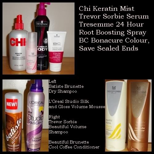 My Current Hair Styling Products - I Heart Cosmetics