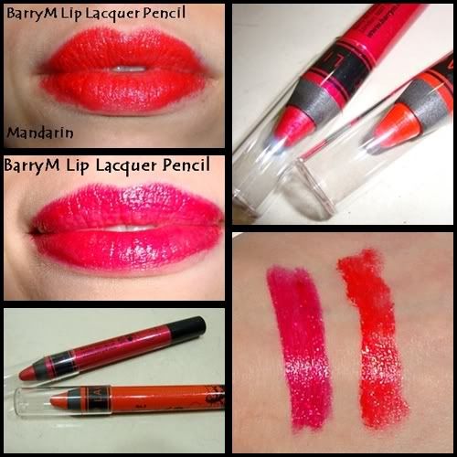 barry m lip lacquer crayon