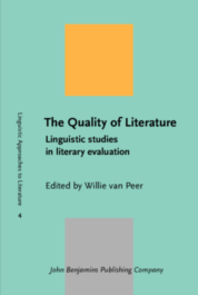 The Quality of Literature: Linguistic studies in literary evaluation; Peer (2008) preview 0