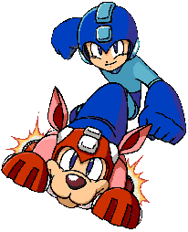 Mega Man and Rush Pictures, Images and Photos