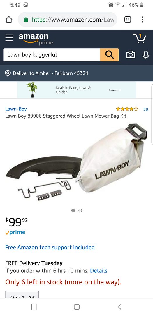 Lawn boy accessories Page 1