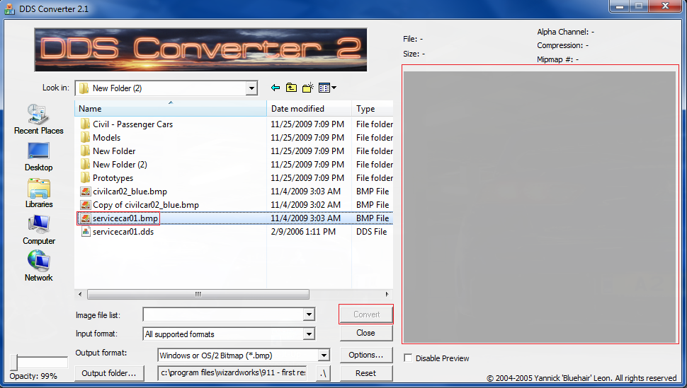 DDS Converter 2 Cant convert - Technical Related Support - Emergency