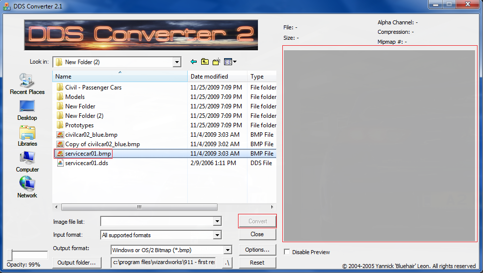 DDS Converter 2 Cant convert - Technical Related Support ...