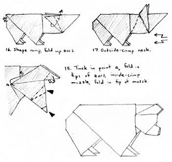 Origami Bear 3