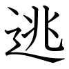 ni(geru) Kanji