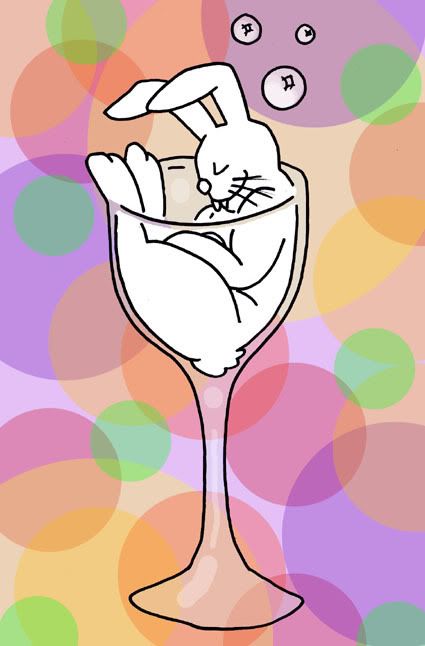 drunk bunny