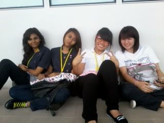 Sharmin, Diyana, Peisan & sandy!