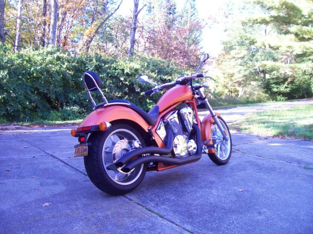 stock mounts/tall sissy bar ??? Honda Fury Forums