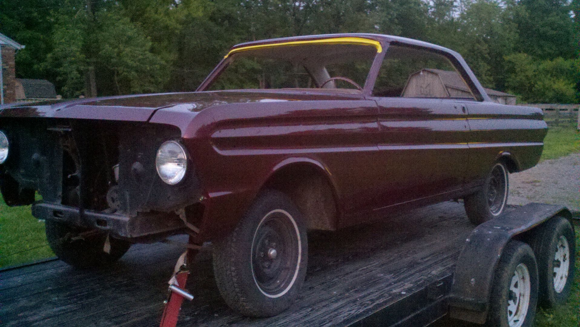 19631965 Falcon Hardtop Headliner Bow Needed Ford Muscle Cars Tech Forum