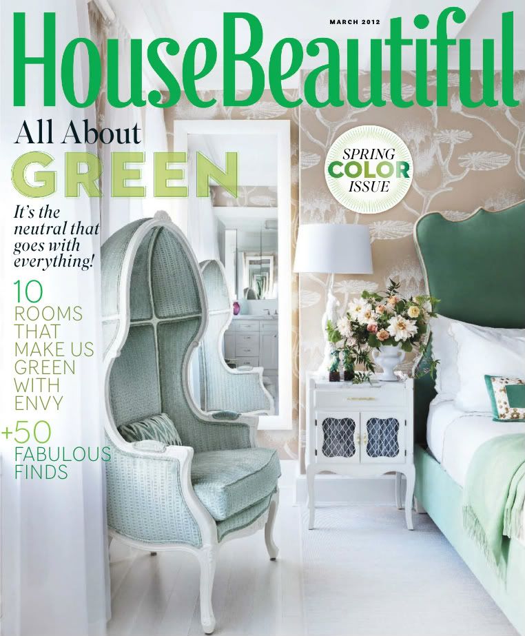 house beautiful magazine march 2012 color issue