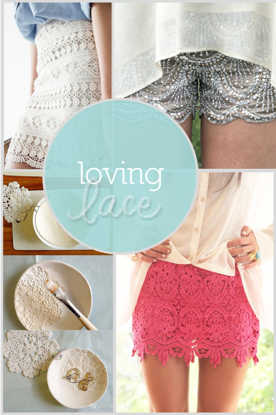 lace shorts sqeuins skirt