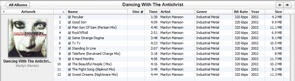 Marilyn Manson Lest We Forget Rapidshare Download