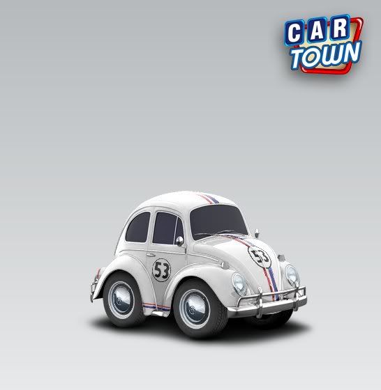 volkswagen beetle car town template. #39;68 VW Beetle quot;Herbiequot;