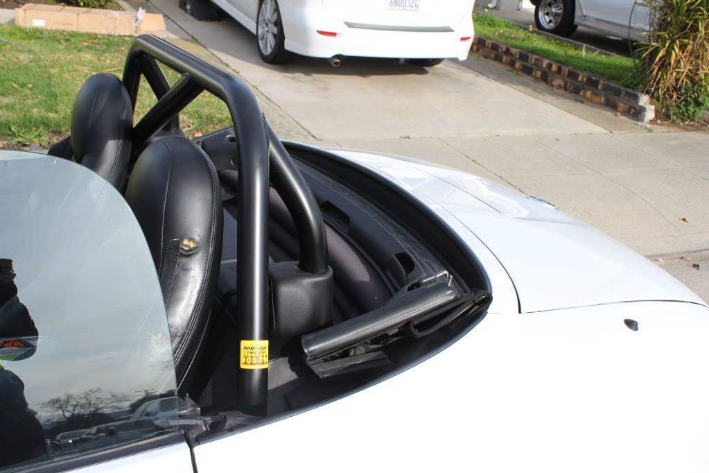 Hard Dog Roll Bar in Power top MZ3 Roadster Pics