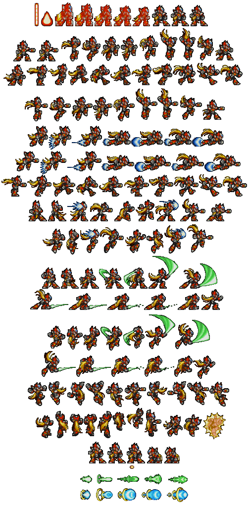 Megaman Sprites