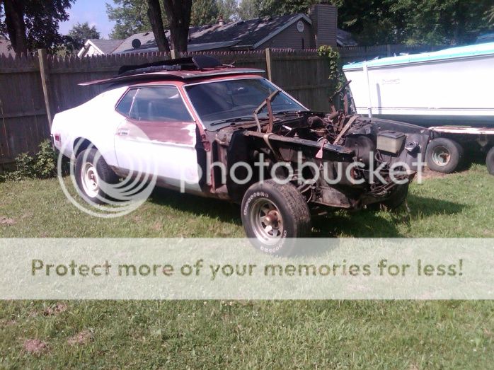 1971 Mustang Grande' Coupe Parting out whole car... - Ford Muscle ...