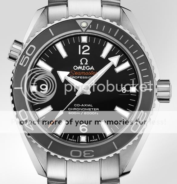 Omega Seamaster Planet Ocean 45mm Ceramic Liquid New 2012 Model