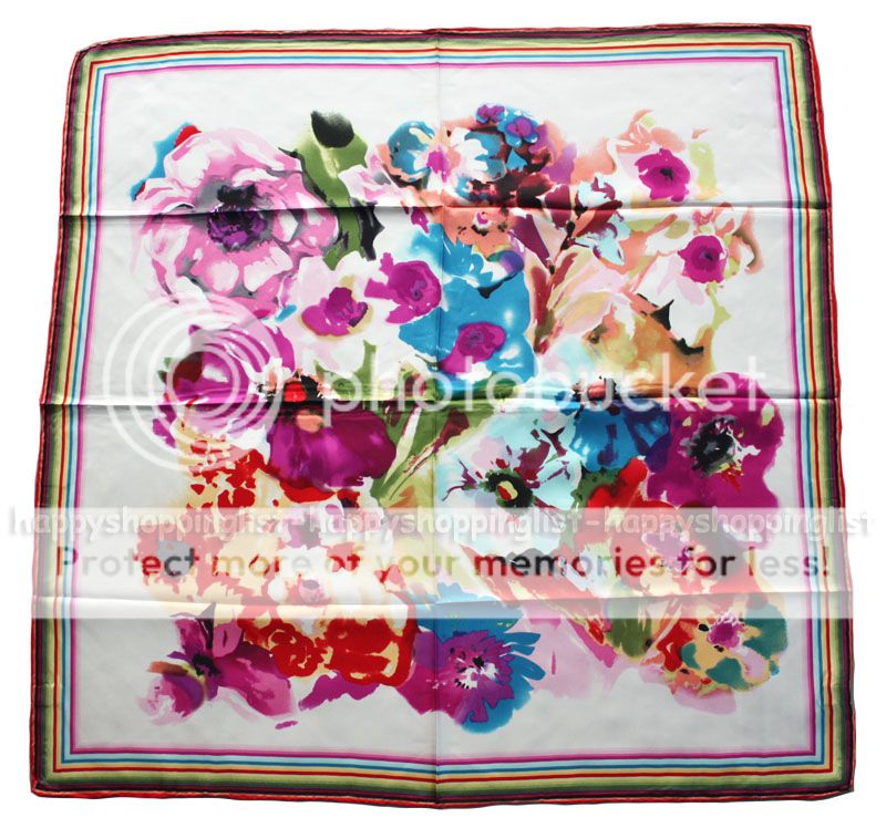 2011 Soft Elegant Brand Handmade 100% Twill Silk Scarf JSFCTW56 